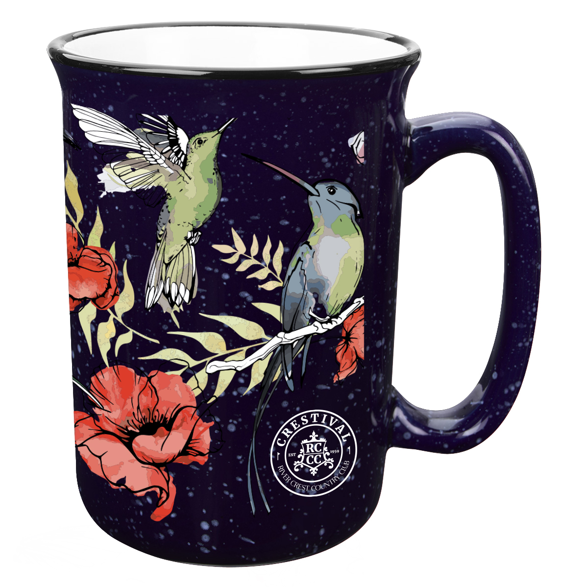 12 Oz. Full Color Tall Campfire Mug