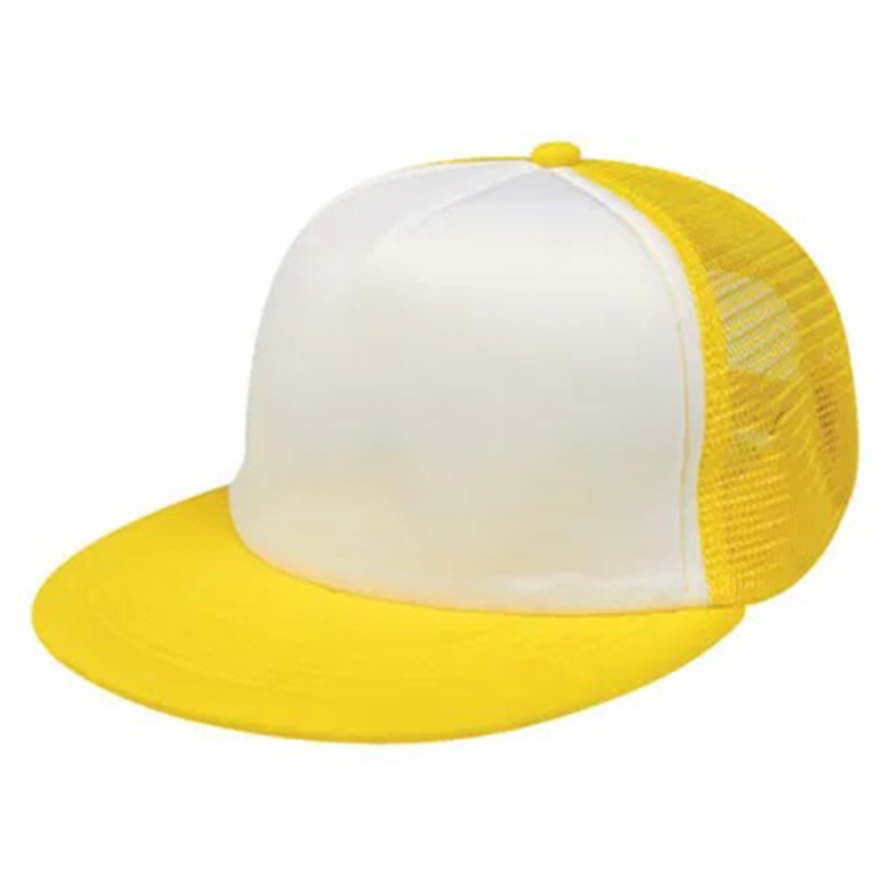 Flat Bill Trucker Cap