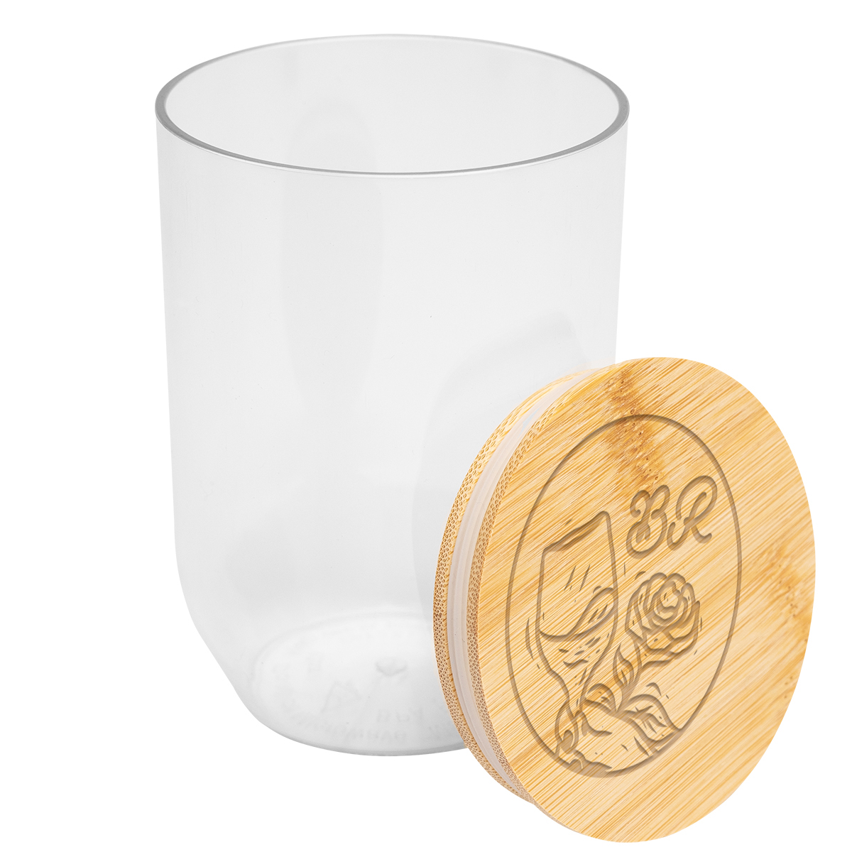 12 Oz. Montrose rPET Wine Tumbler With Bamboo Lid