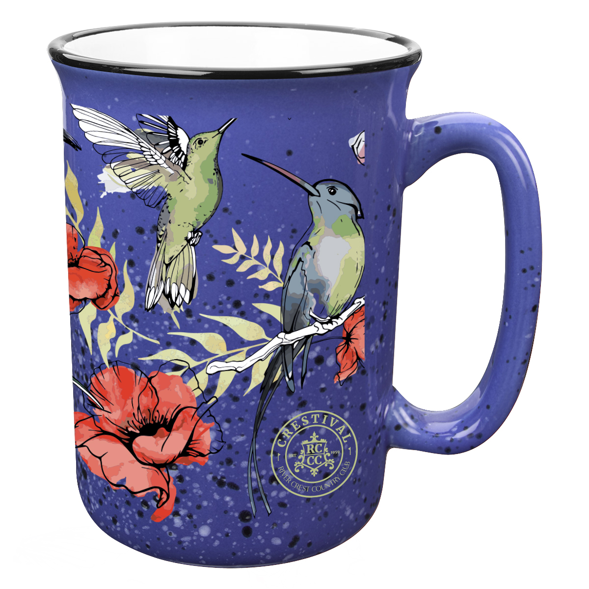 12 Oz. Full Color Tall Campfire Mug