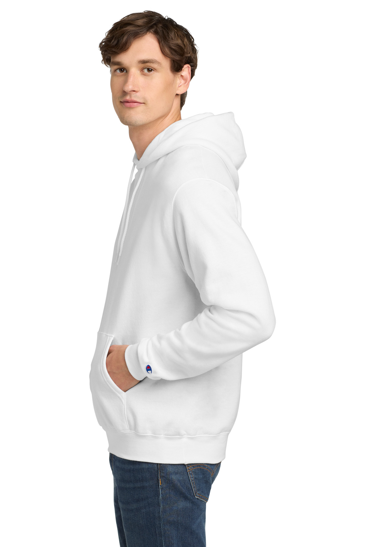 Champion Double Dry Eco Pullover Hooded Sweatshirt