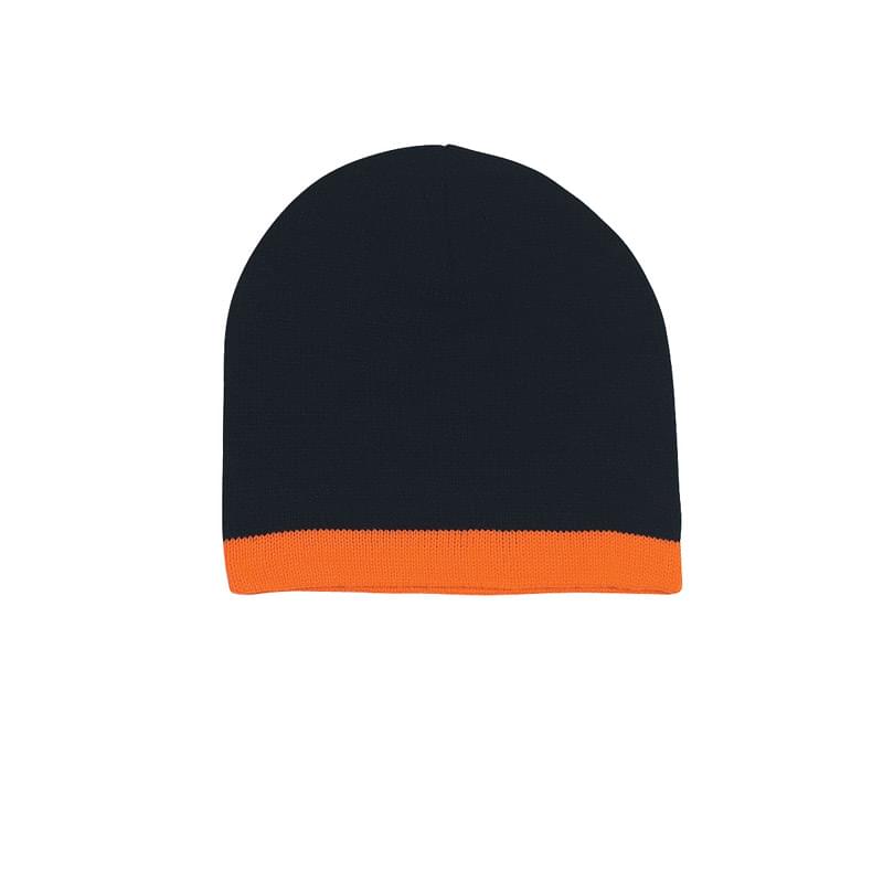 Striped Knitted Beanie
