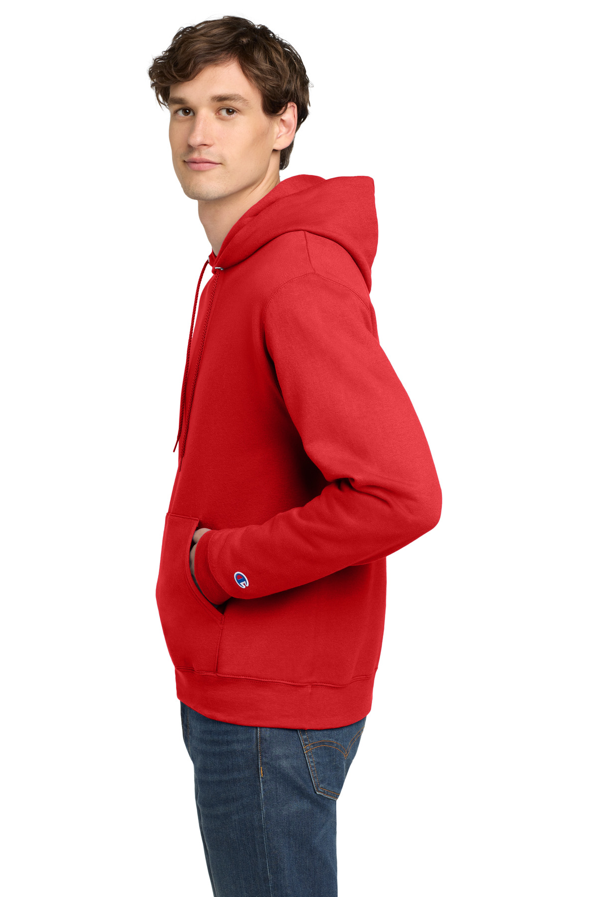 Champion Double Dry Eco Pullover Hooded Sweatshirt