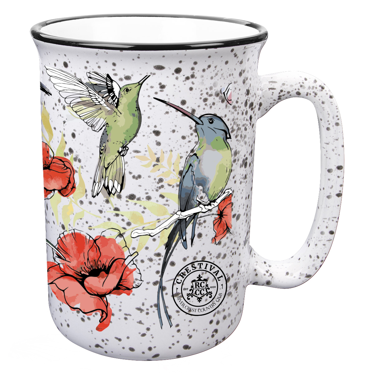 12 Oz. Full Color Tall Campfire Mug