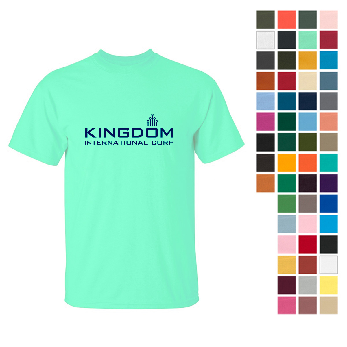 Airlum Combed Jersey Short Sleeve Tee Shirt
