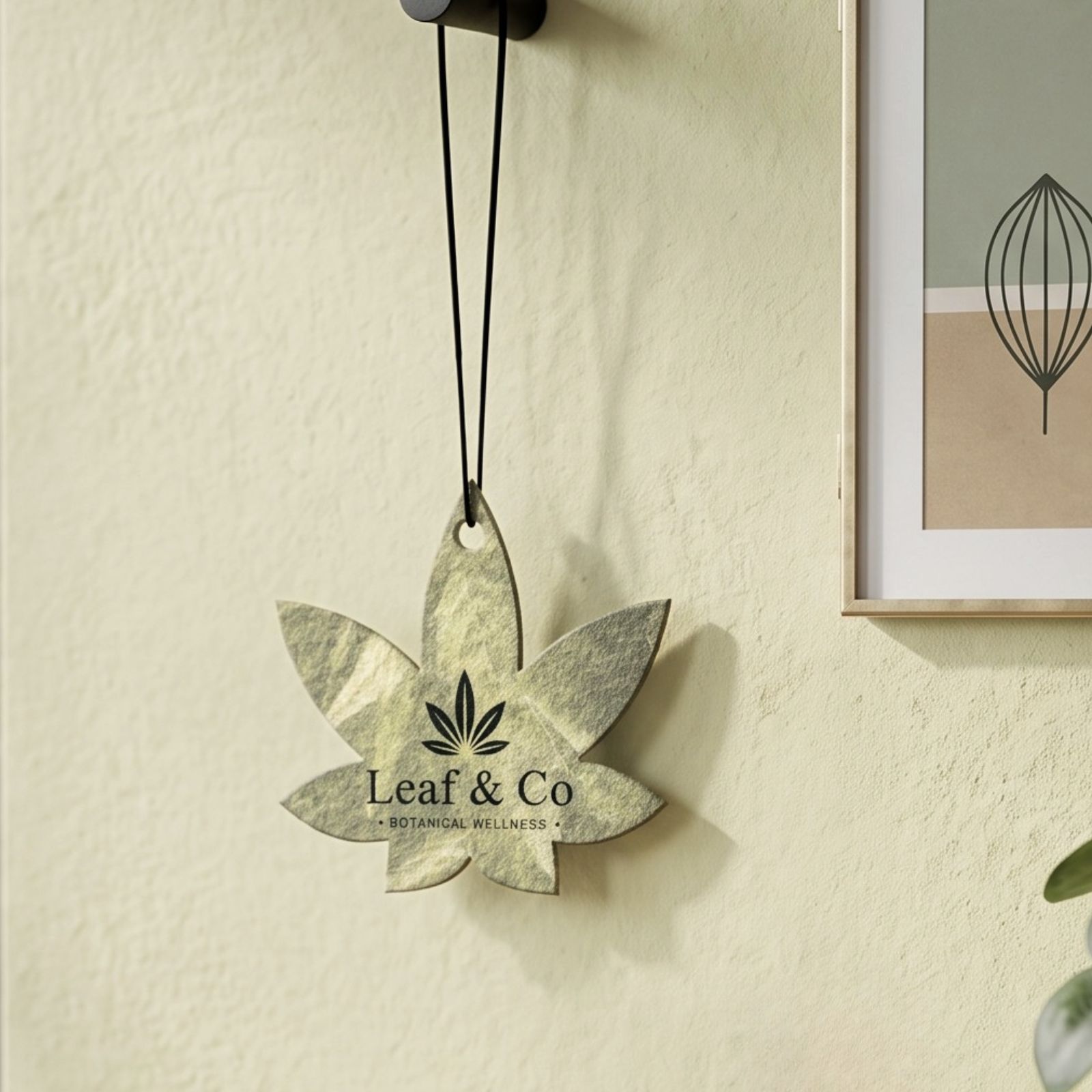 Air Freshener Cannabis Leaf
