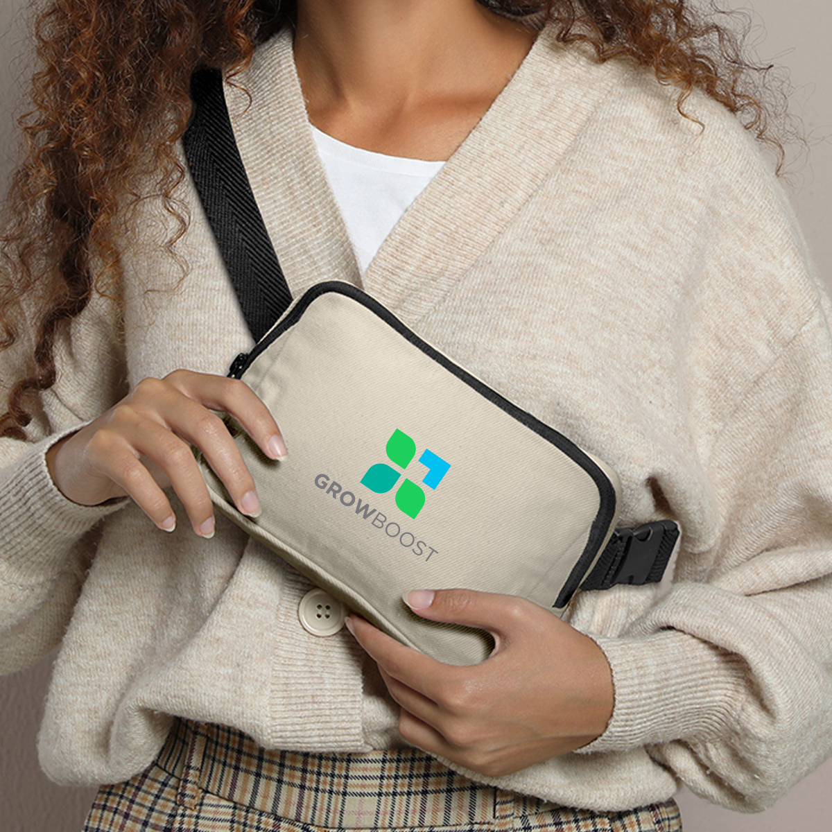 Aware 10 Oz. Recycled Cotton Canvas Belt Bag