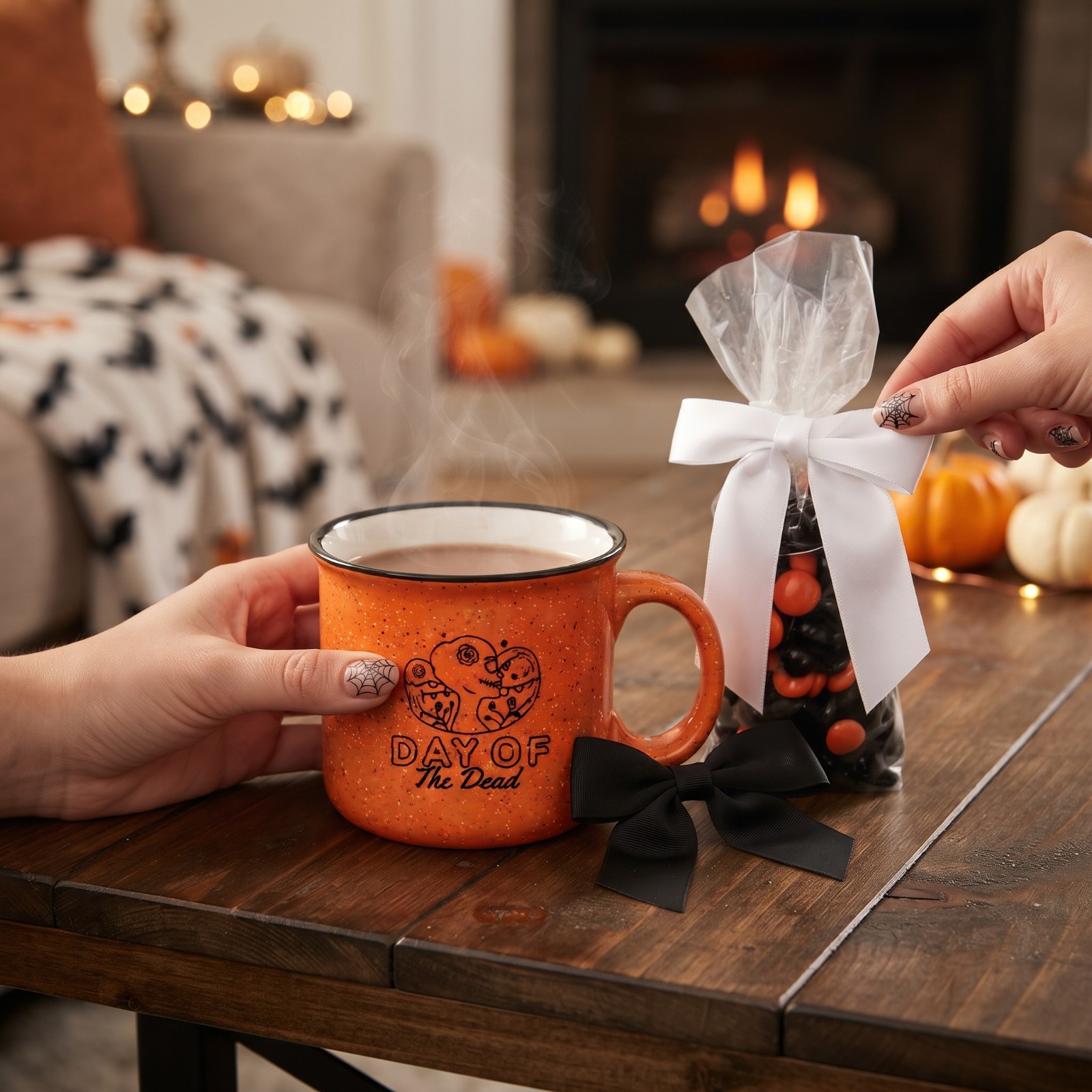 Halloween Mug and Chocolate Gift Set