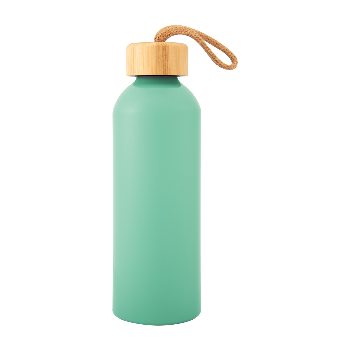 25 Oz. Full Color Blaire Recycled Aluminum Bottle With Bamboo Lid
