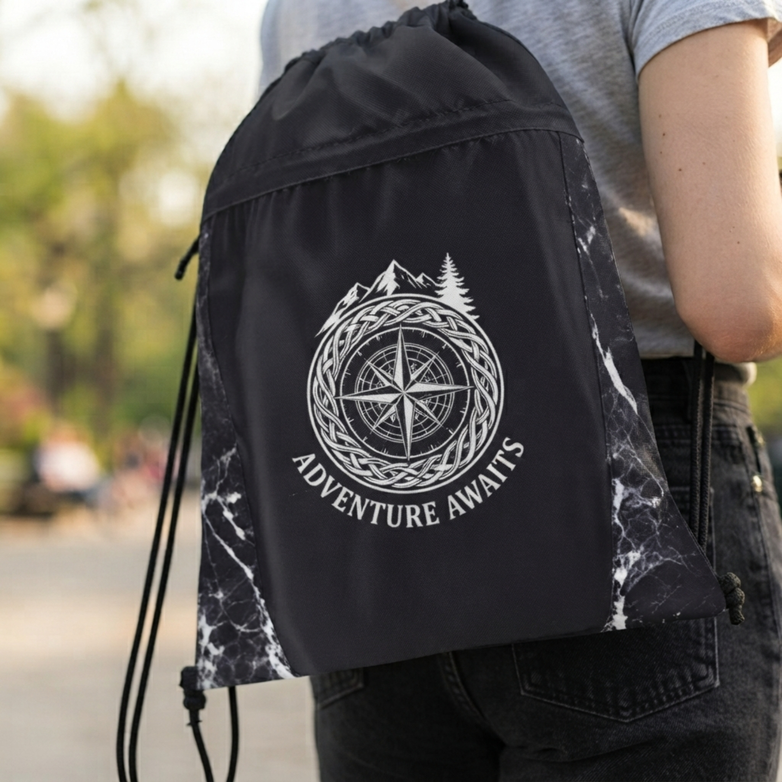 Polyester Drawstring Bag