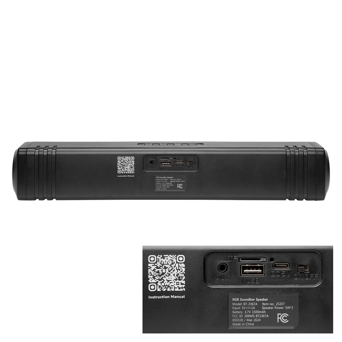 Boomin' Soundbar Speaker