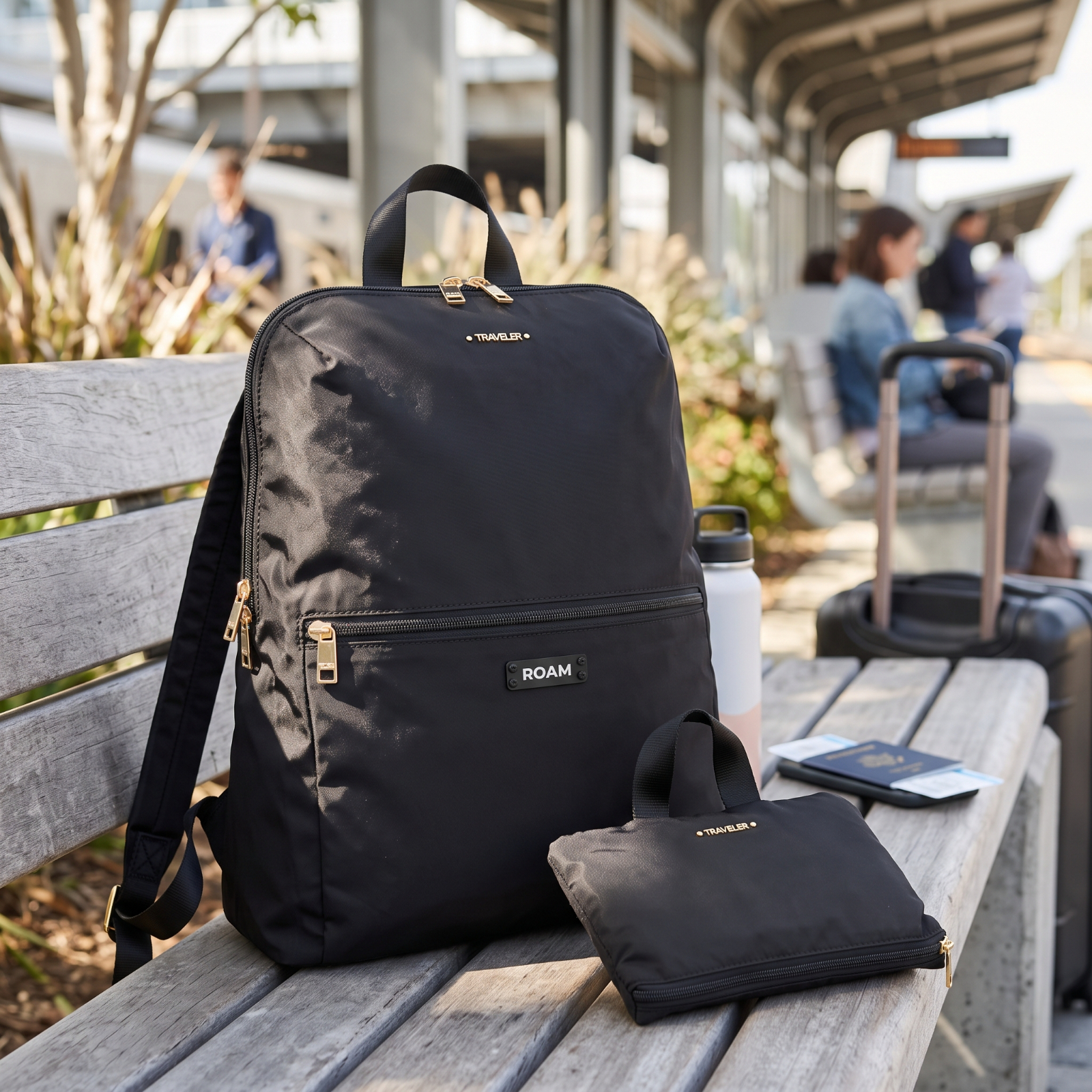 Packable Nylon Travel Backpack