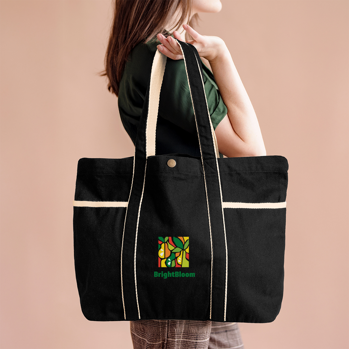Aware 10 oz. Recycled Cotton Canvas Tote Bag