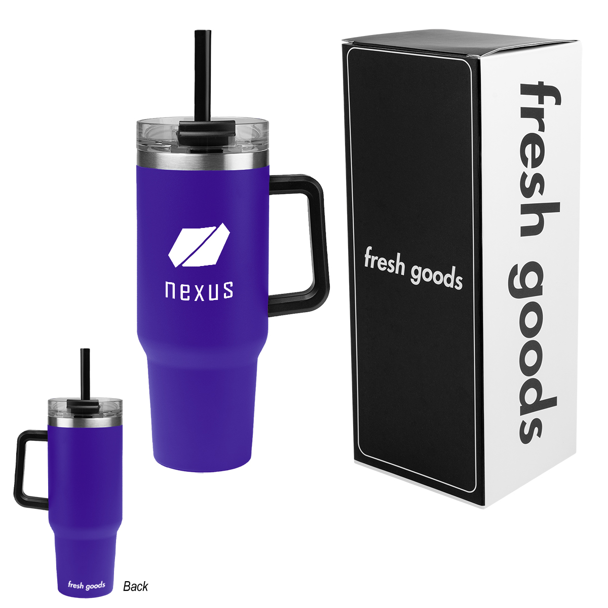Fresh Goods 40 Oz. Intrepid Stainless Steel Tumbler