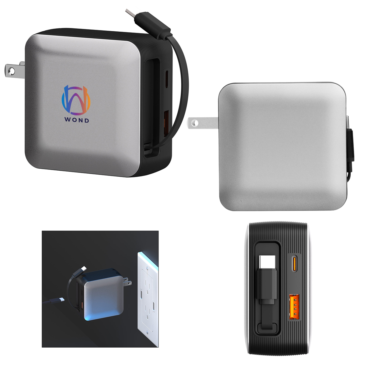 65W PhoneSuit NOVO Wall Charger Pro
