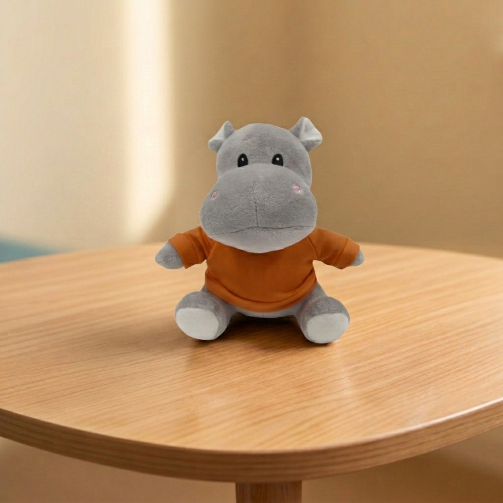 6" Custom Hippo Plush