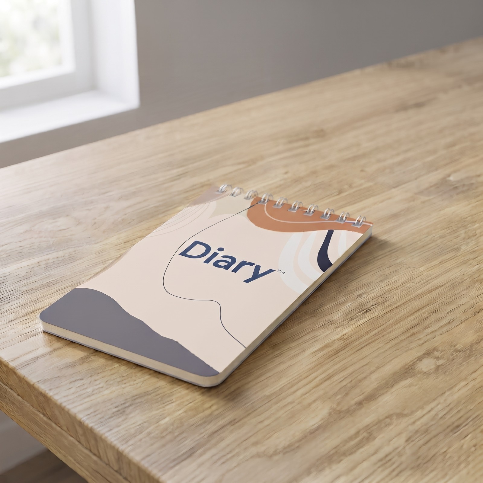 Premium Top-Bound Soft-Touch Notebook
