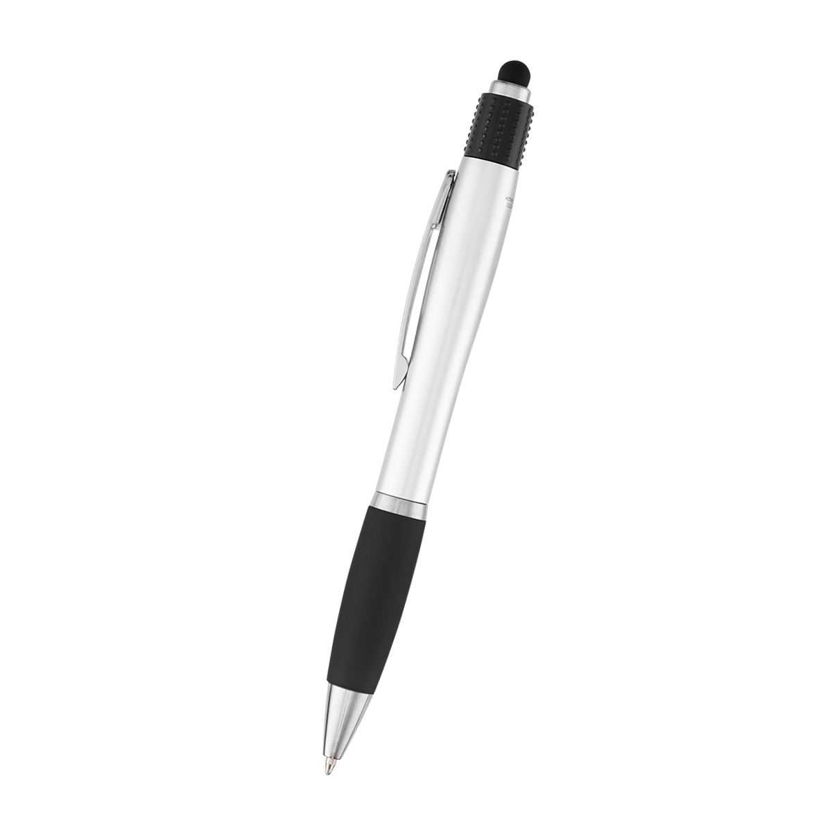 SILVER WITH BLACK
