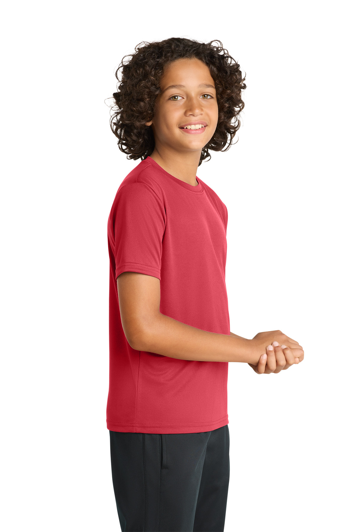 Sport- Youth PosiCharge RacerMesh Tee