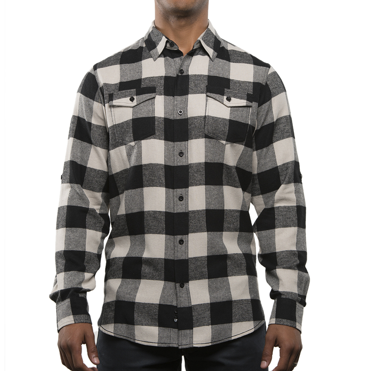 Burnside© The Legendary \"Two Pocket\" Men's Plaid Flannel