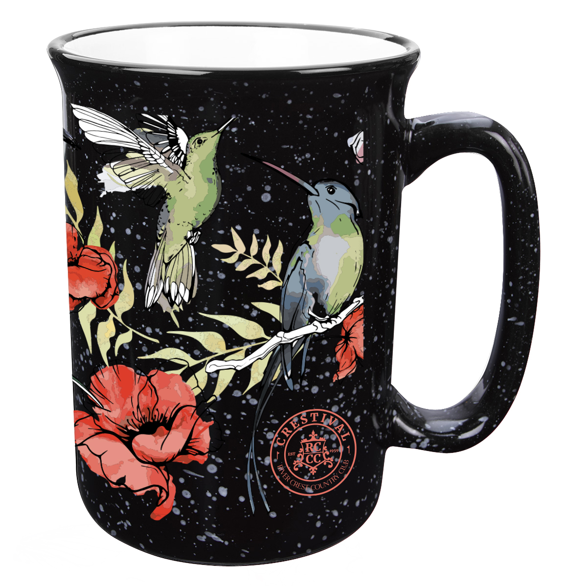 12 Oz. Full Color Tall Campfire Mug