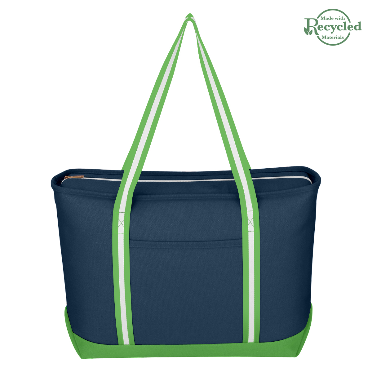 NAVY/LIME GREEN