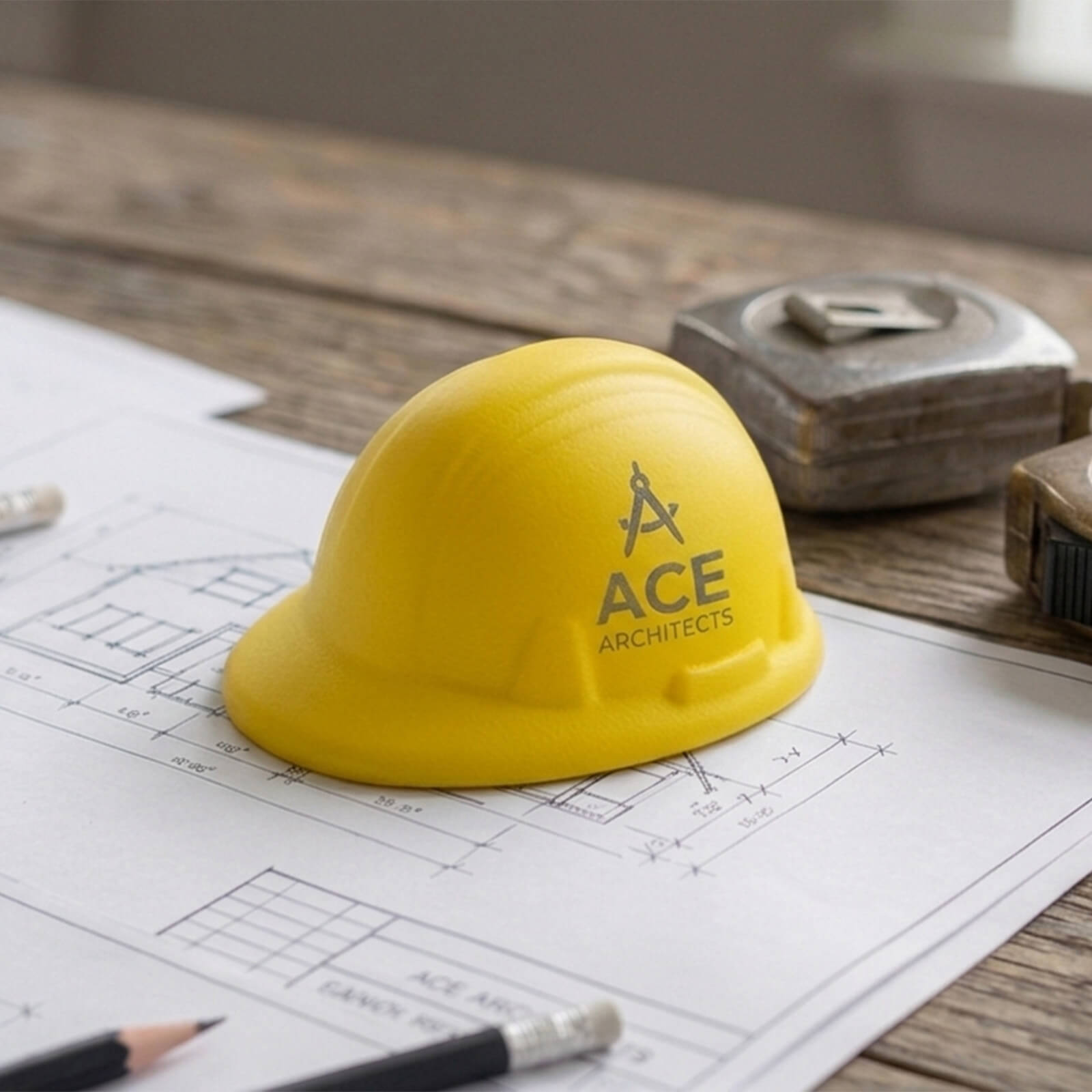 Foam Hard Hat Stress Reliever
