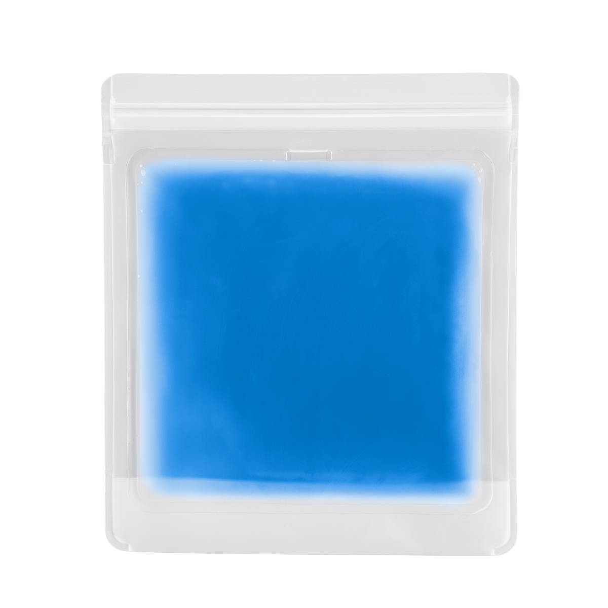 CLEAR WITH BLUE
