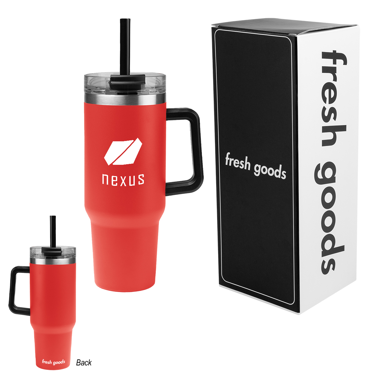 Fresh Goods 40 Oz. Intrepid Stainless Steel Tumbler