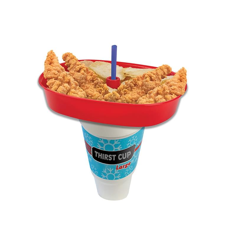 30 Oz. Portable Oval Food Tub