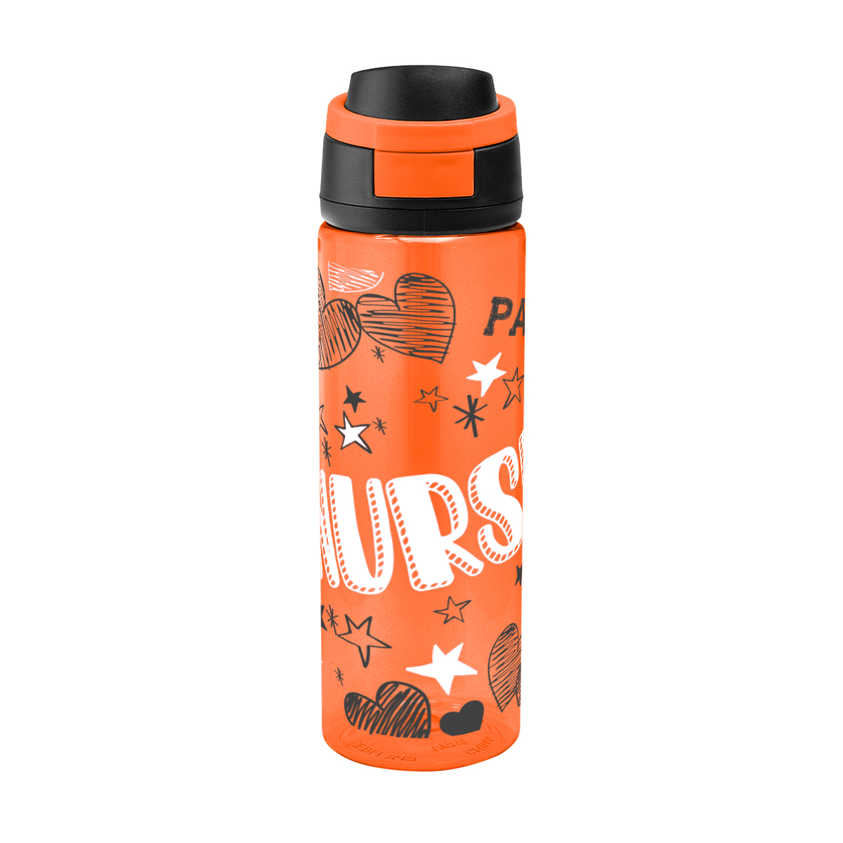 24 Oz. Full Color Pop Sip rPET Bottle