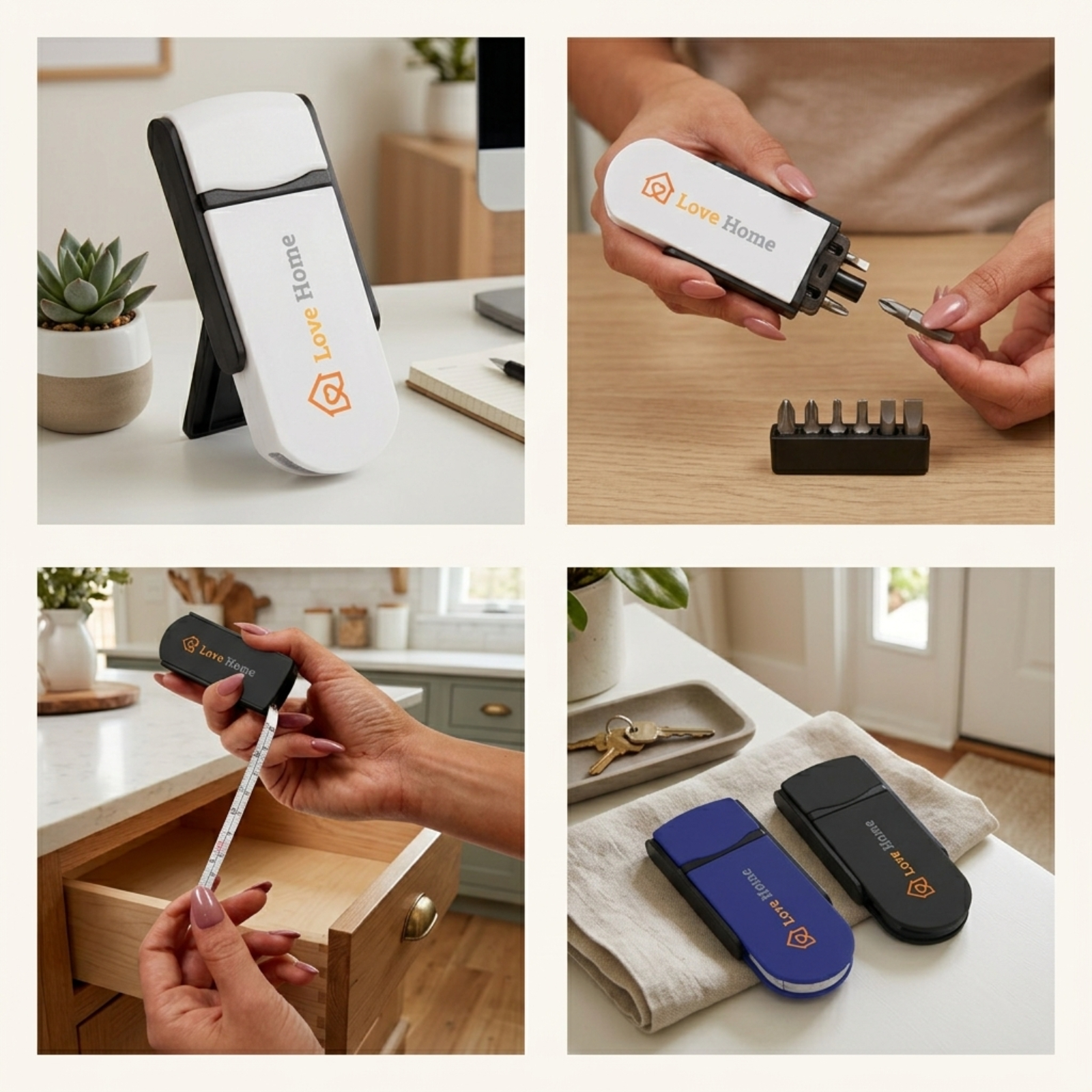 Mini Multi-Tool with Tape Measure