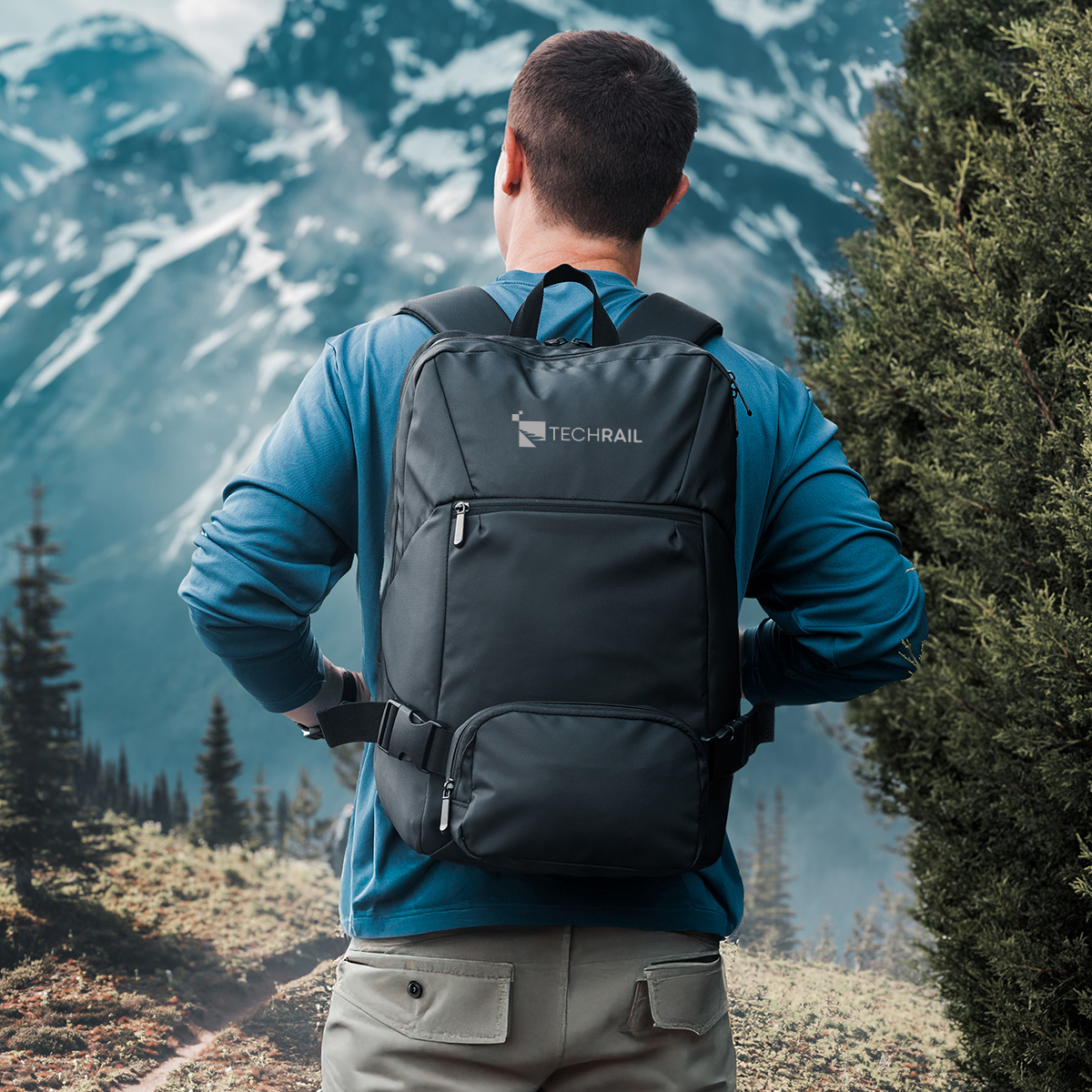 Yosemite rPET Backpack With Removeable Belt Bag
