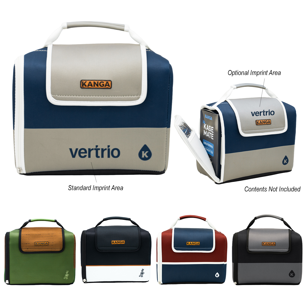 Kanga Coolers 12 Can Kase Mate Iceless Cooler Bag