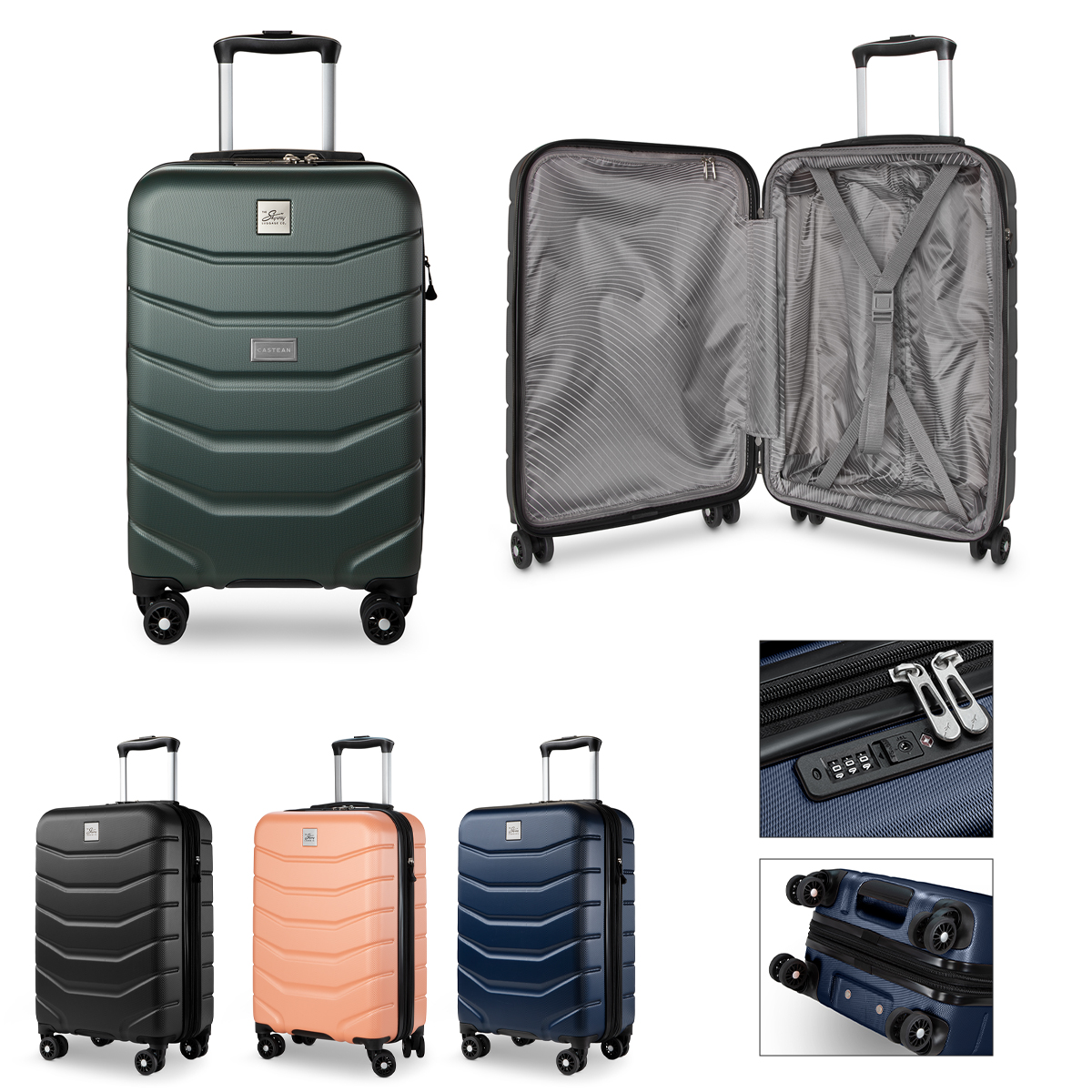 Skyway Silverton Hardside 20\" Carry-On Expandable Spinner