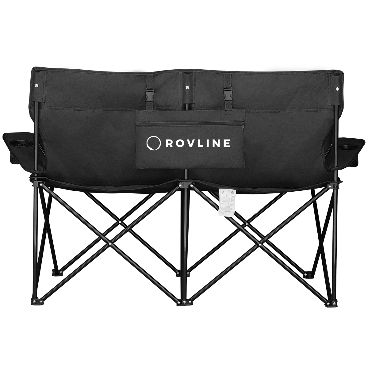 Double Take rPET Folding Chair For Two With Carrying Bag