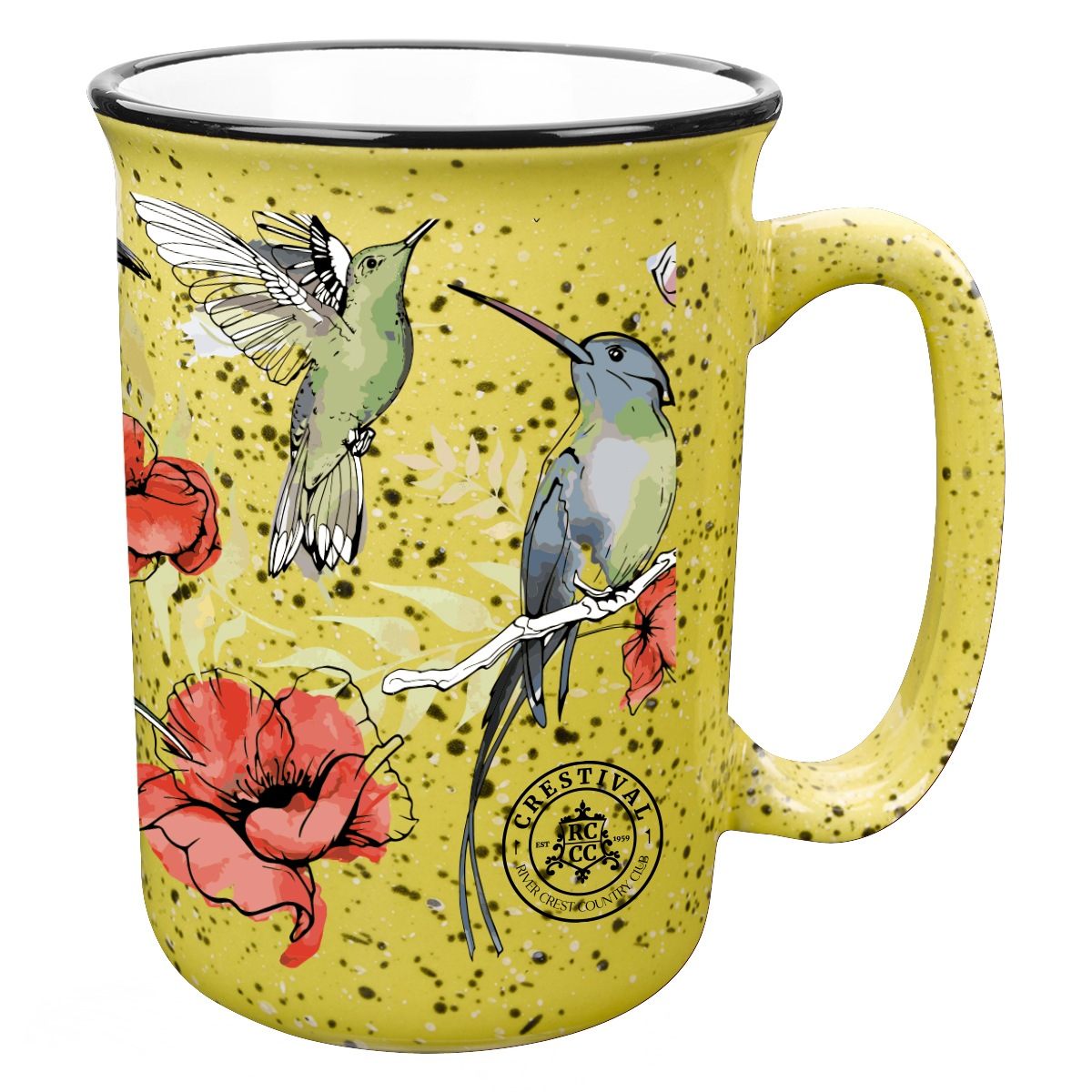 12 Oz. Full Color Tall Campfire Mug