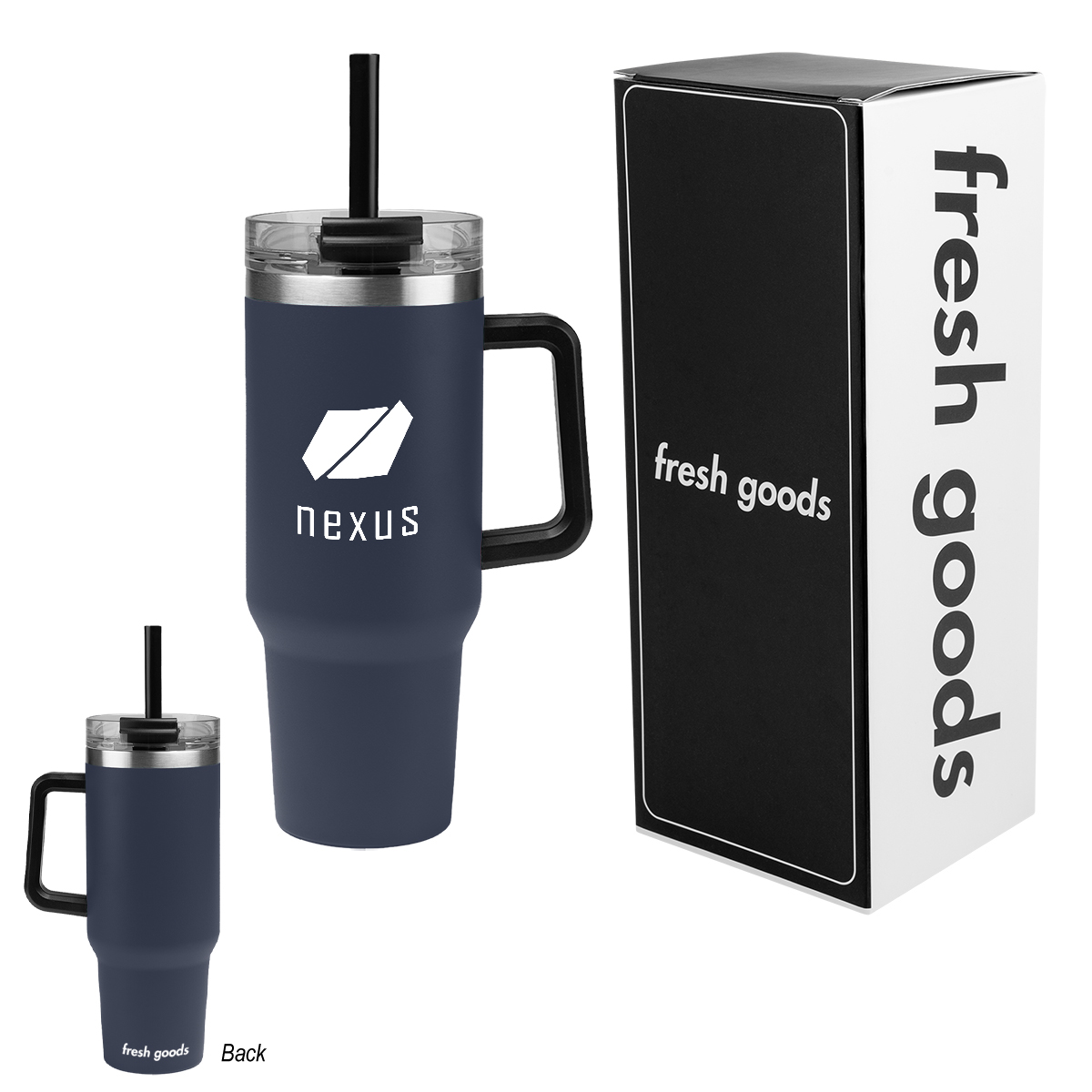 Fresh Goods 40 Oz. Intrepid Stainless Steel Tumbler
