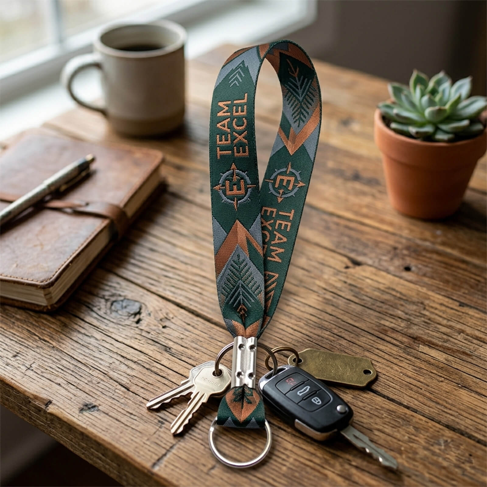 Key FOB W/ Crimp/split Ring 6"x 0.750" Ultra Polyester