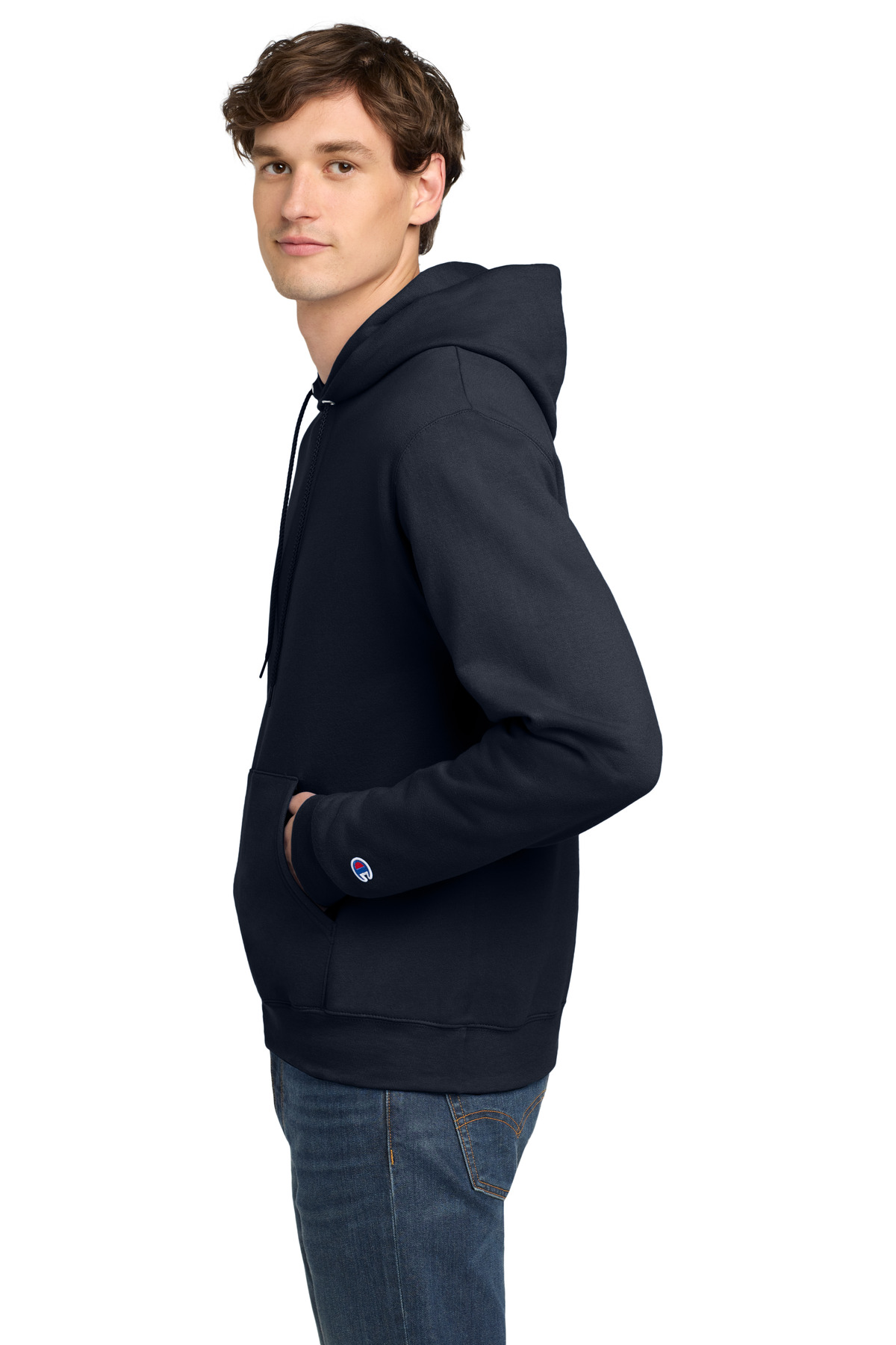 Champion Double Dry Eco Pullover Hooded Sweatshirt