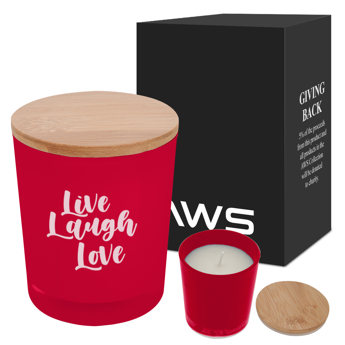 AWS Bamboo Soy Candle