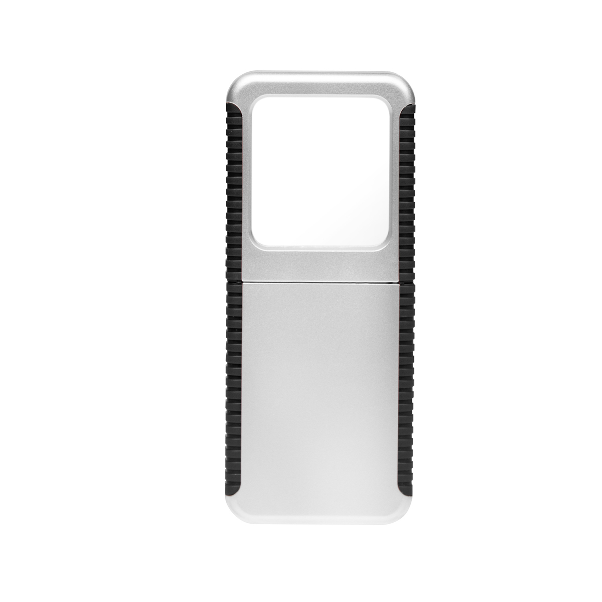 SILVER WITH BLACK