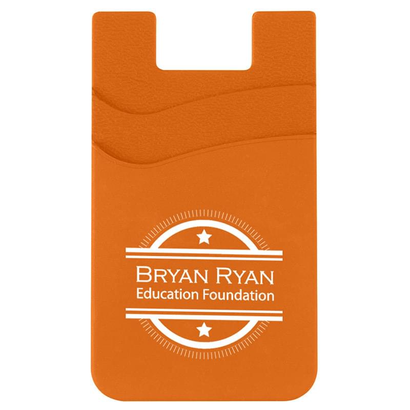 Two Pocket Silicone Mobile Sleeves