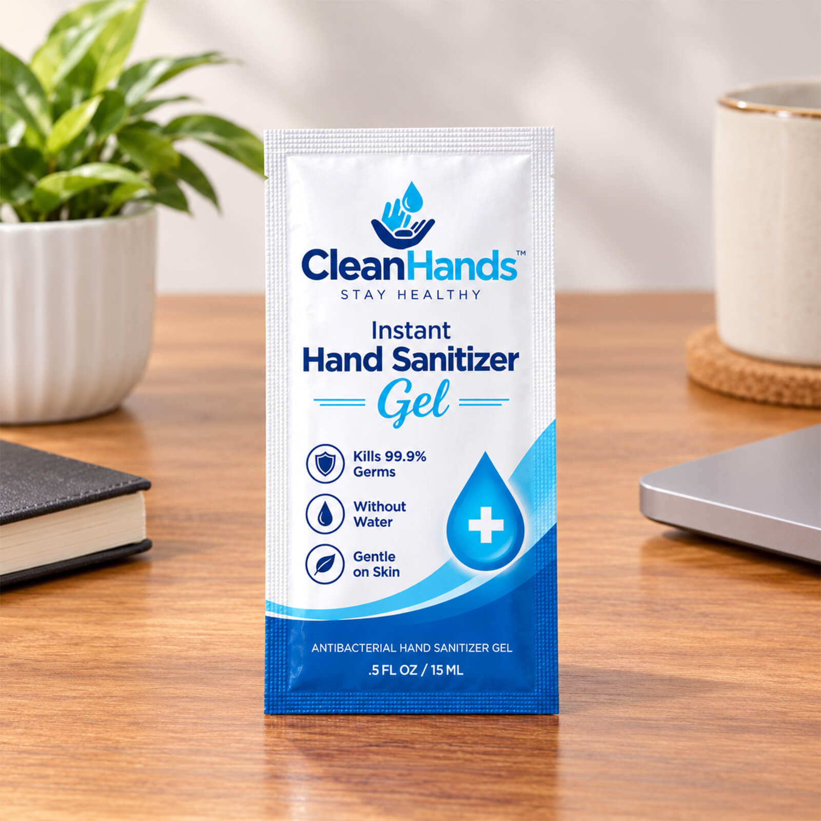 1/2 fl oz Portable Hand Sanitizer Gel