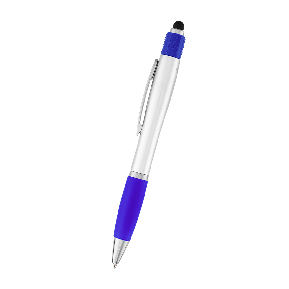 SILVER WITH ROYAL BLUE
