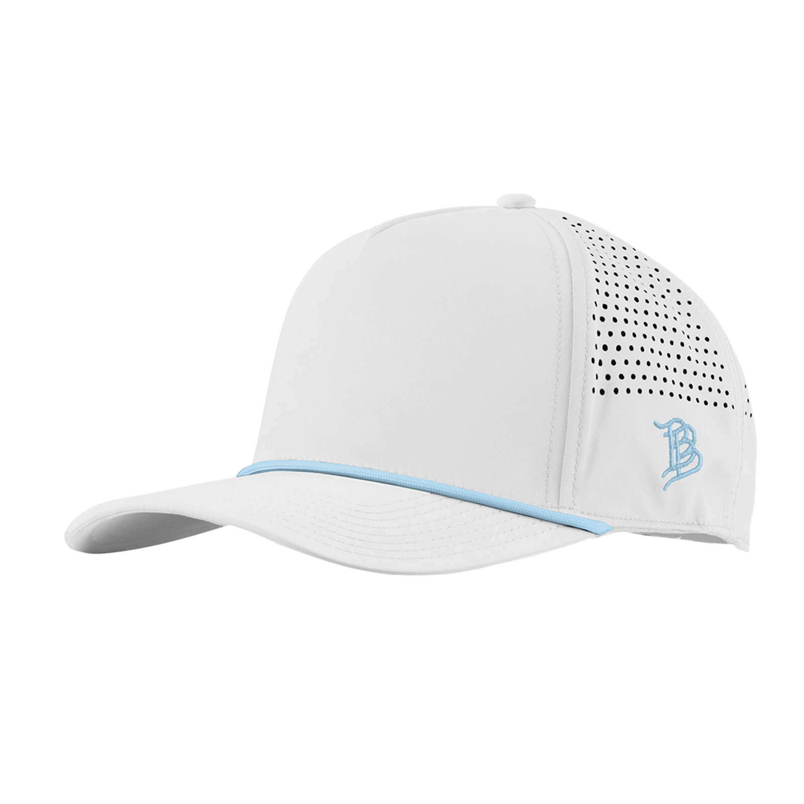 WHITE/SKY BLUE