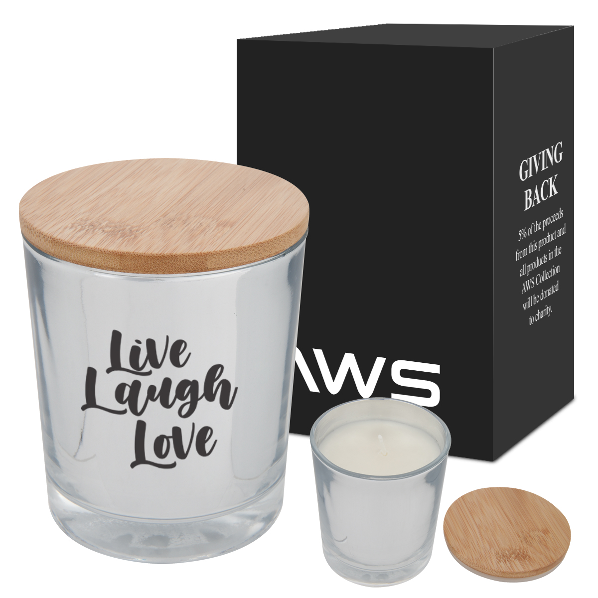 AWS Bamboo Soy Candle