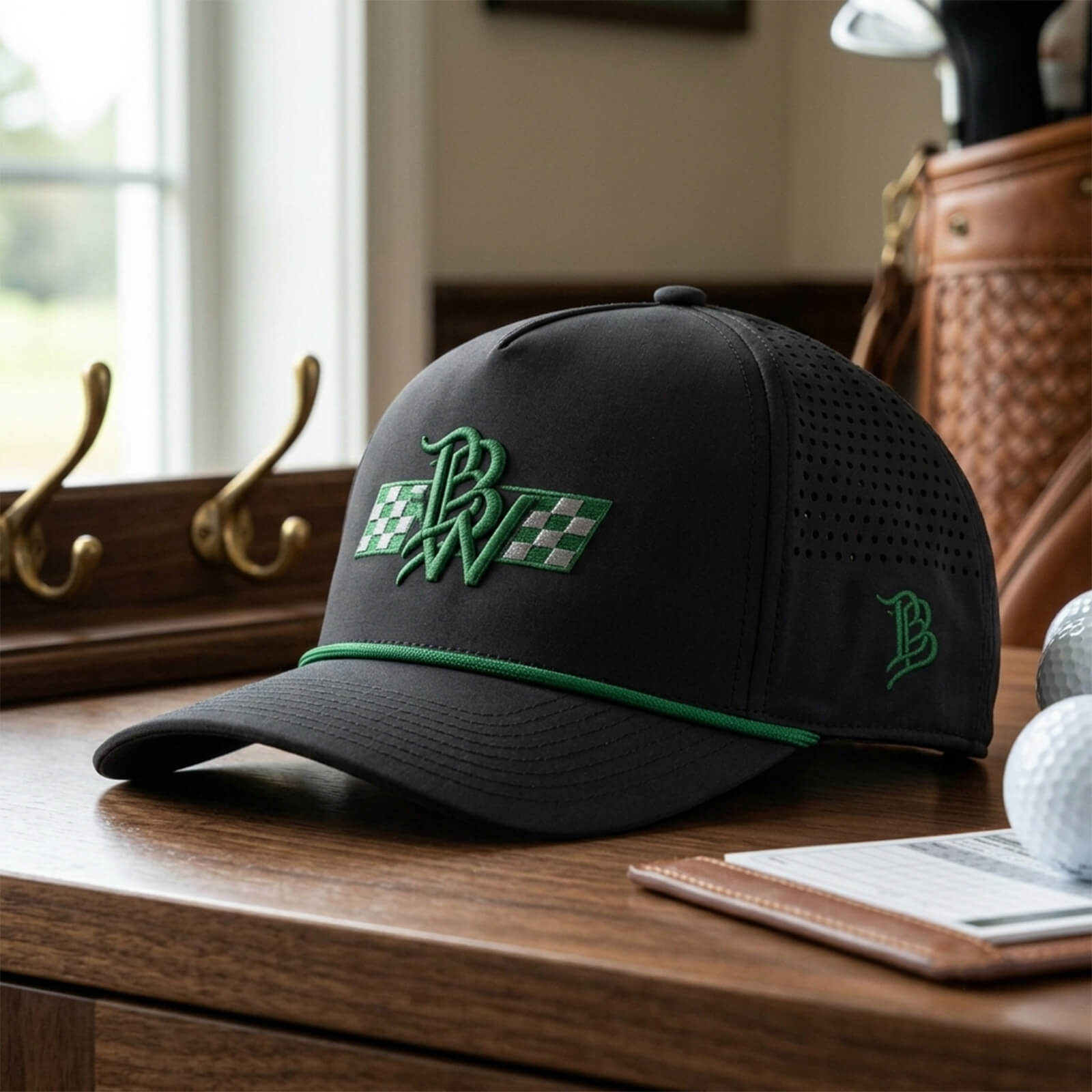 Lightweight Water-Repellent Performance Cap