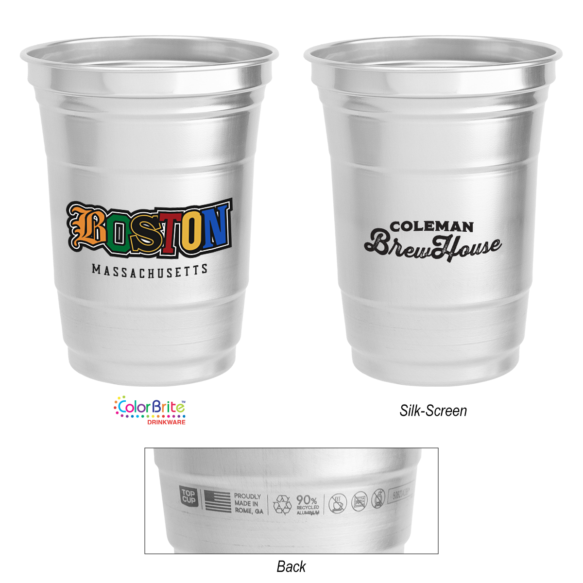 Top Cup by Ball 16 Oz. Aluminum Cup