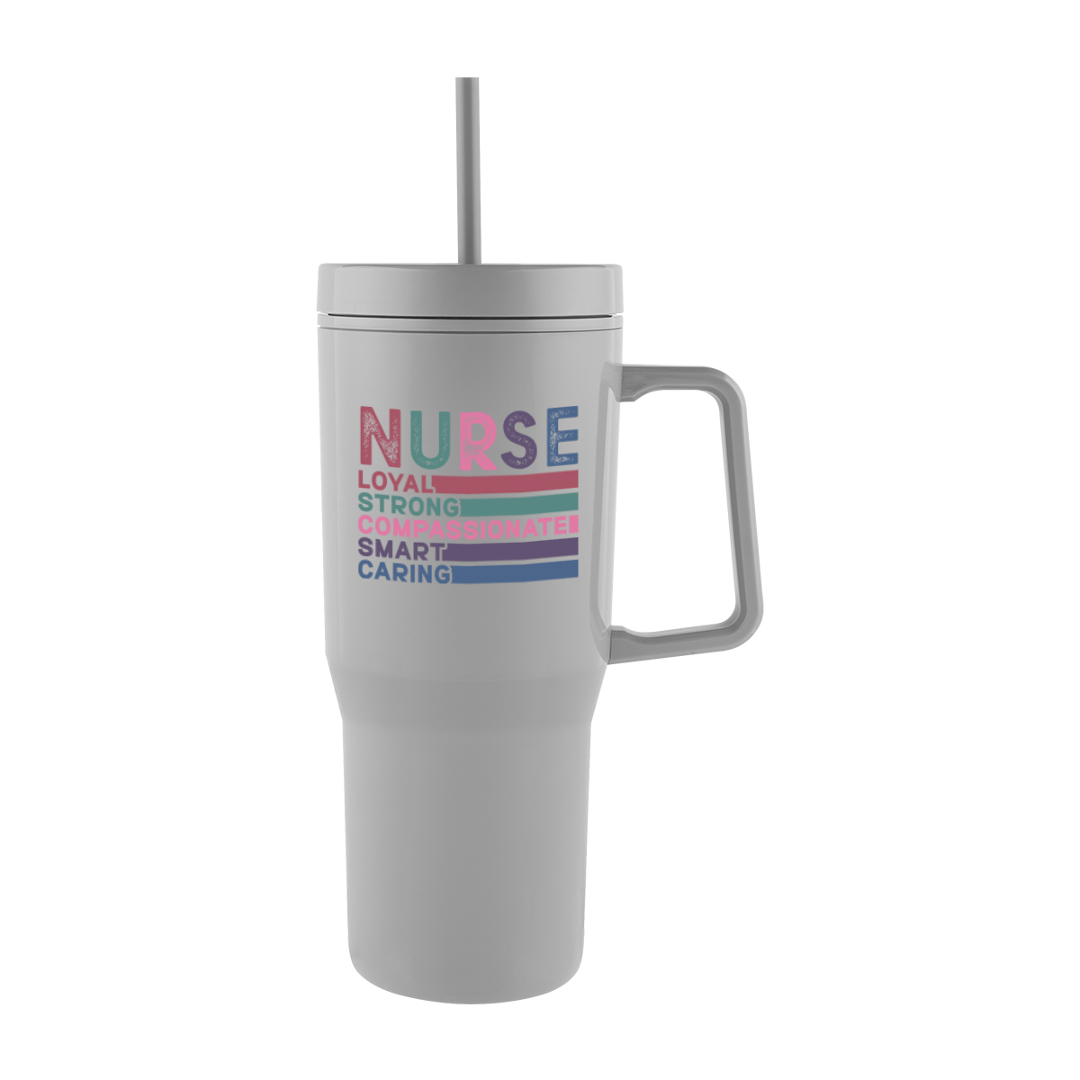 28 Oz. Intrepid Recycled PS Double Wall Tumbler